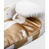 Boxerské rukavice Venum Elite - White/Gold (Velikost 10oz)