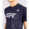 tshirt tricko short sleeve kratky rukav ufc venum authentic fight week navy blue modra f4