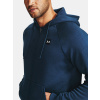 hoodie mikina under armour ua rival fleece fz navy blue modra f1