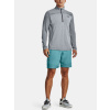Panske triko dlouhy rukav under armour UA Seamless 1 2 Zip grey f6