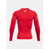 Pánské funkční tričko Under Armour UA HG Armour Comp LS-RED - červené