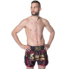 8weapons muay thai shorts naga yant black red4