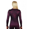 funkcni triko dlouhy rukav rashguard ground game mandala fialove f2