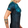 funkcni triko kratky rukav rashguard ground game mandala modre f3