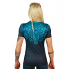 funkcni triko kratky rukav rashguard ground game mandala modre f2