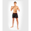 muay thai parachute sortky venum black red f8