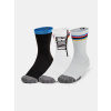 socks ua heatgear novelty wht 1