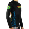 DĚTSKÝ rashguard - sportovní tričko Ground Guard - BRASIL - dlouhý rukáv (Velikost 122 cm)
