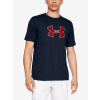 panske tricko under armour big logo ss navy f1