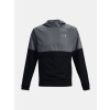 bunda ua under armour woven asym zip grey black f3