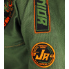 Dětské BJJ kimono gi Ground Game Junior 3.0 - olivově zelené (Velikost K4)