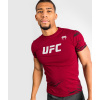 panske triko bavlnene venum ufc red cervene f1