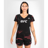 damske triko venum ufc black red f5