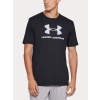 sportstyle logo ua tricko triko under armour cerne f1
