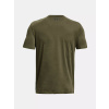 under armour triko zelene khaki kratke rukavy f5