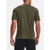 under armour triko zelene khaki kratke rukavy f2
