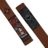 Pásek BJJ Ground Game PREMIUM - HNĚDÝ (Velikost A5 - 340cm)