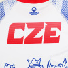 Rashguard Ground Game ČESKO - krátký rukáv -  bílé (Velikost XS)