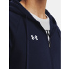 panska mikina under armour rival fleece cerna zip navy f5
