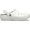 246423 6 crocs classic lined clog white grey velikost eu 33 34 m2w4