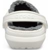 246423 8 crocs classic lined clog white grey velikost eu 33 34 m2w4