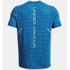 246666 panske triko under armour modre blue grid f2