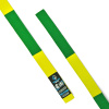 Identifikační pásek pro soutěže BJJ Ground Game - zelený/žlutý (Velikost A1)