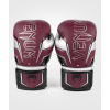 Boxerské rukavice  Venum Elite Evo - Burgundy/Silver (Velikost 8oz)