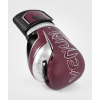 Boxerské rukavice  Venum Elite Evo - Burgundy/Silver (Velikost 8oz)