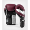 Boxerské rukavice  Venum Elite Evo - Burgundy/Silver (Velikost 8oz)