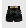 Muay Thai šortky Venum Attack - Black/Green (Velikost S)