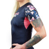 Dámský rashguard Ground Game ASAMI - krátké rukávy (Velikost XS)