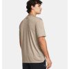 248004 2 sportovni triko muzi under armour hnede tech vent f2