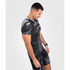 Rashguard Venum Gorilla Jungle - krátký rukáv - Black/White (Velikost S)