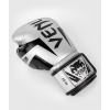 Boxerské rukavice Venum Elite - Silver/Black (Velikost 8oz)