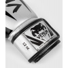 Boxerské rukavice Venum Elite - Silver/Black (Velikost 8oz)