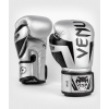 Boxerské rukavice Venum Elite - Silver/Black (Velikost 8oz)