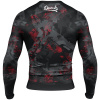 rashguard 8weapons triko hit dlouhe rukavy cerny f2
