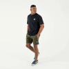 kingz casual shorts sortky kratasy olive zelene f4