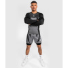 Pánské funkční tričko / rashguard Venum ATTACK - dlouhé rukávy - Black/Grey (Velikost S)