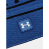 panska cepice under armour halftime pom beanie modra f2