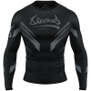 8 weapons rashguard l s shift schwarz matt m