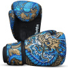 boxerske rukavice buddha boxing gloves fantasy dragon blue f5