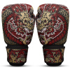 boxerske rukavice buddha boxing gloves dragon red f4