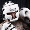250392 2 box mma prilba 8 weapons unlimited bilo cerna