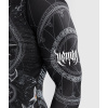 Pánský rashguard - funkční triko Venum Gladiator 5.0 - dlouhé rukávy - Black/Silver (Velikost XXS)