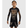 DĚTSKÝ rashguard - funkční tričko Venum Tiger - dlouhé rukávy - Black/Neon Orange (Velikost 6 let)