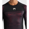 Pánský rashguard - funkční tričko Venum G-Fit Air - dlouhé rukávy - Deep Black/Fire Red (Velikost S)