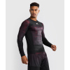 Pánský rashguard - funkční tričko Venum G-Fit Air - dlouhé rukávy - Deep Black/Fire Red (Velikost S)