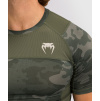 Pánský rashguard - funkční tričko Venum G-Fit Air - krátké rukávy - Army Camo (Velikost XXS)